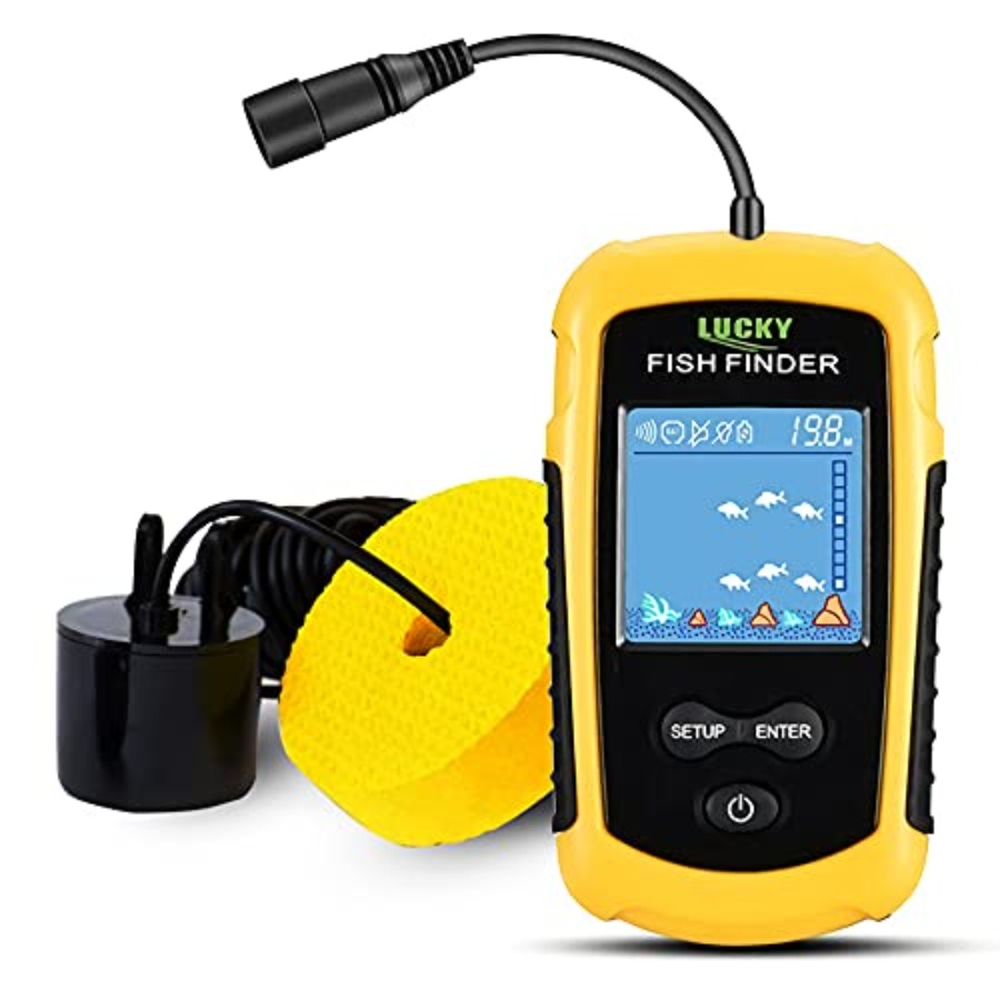 Fishing Boat Depth Finder - Kayak Portable Fish Depth Finder Water