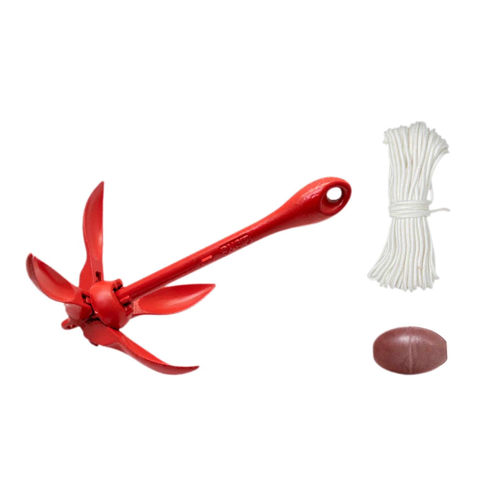 Fishing Boat Anchor - Folding Grapnel Boat Anchor Grappling Hook