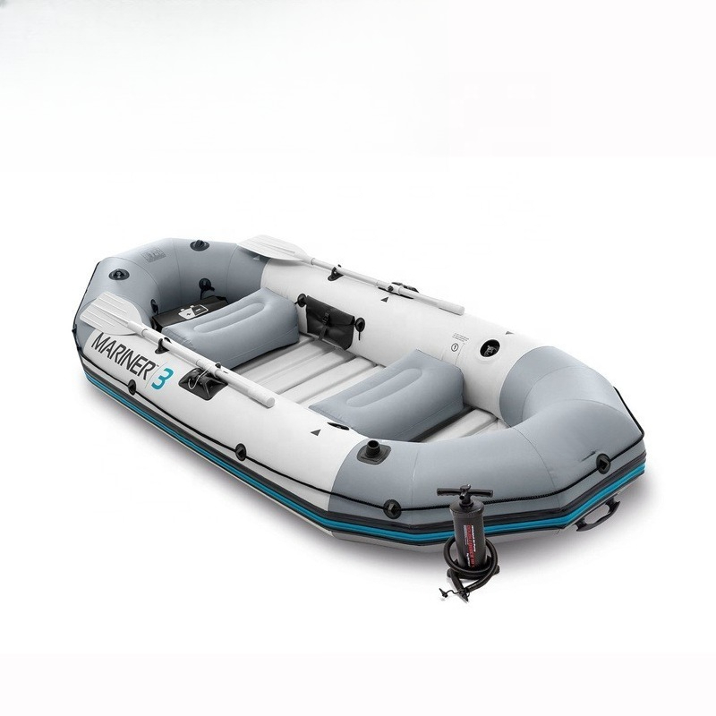 68373 BOAT SET Kayak Gonflable - Fishing Boat Inflatable recension och pris