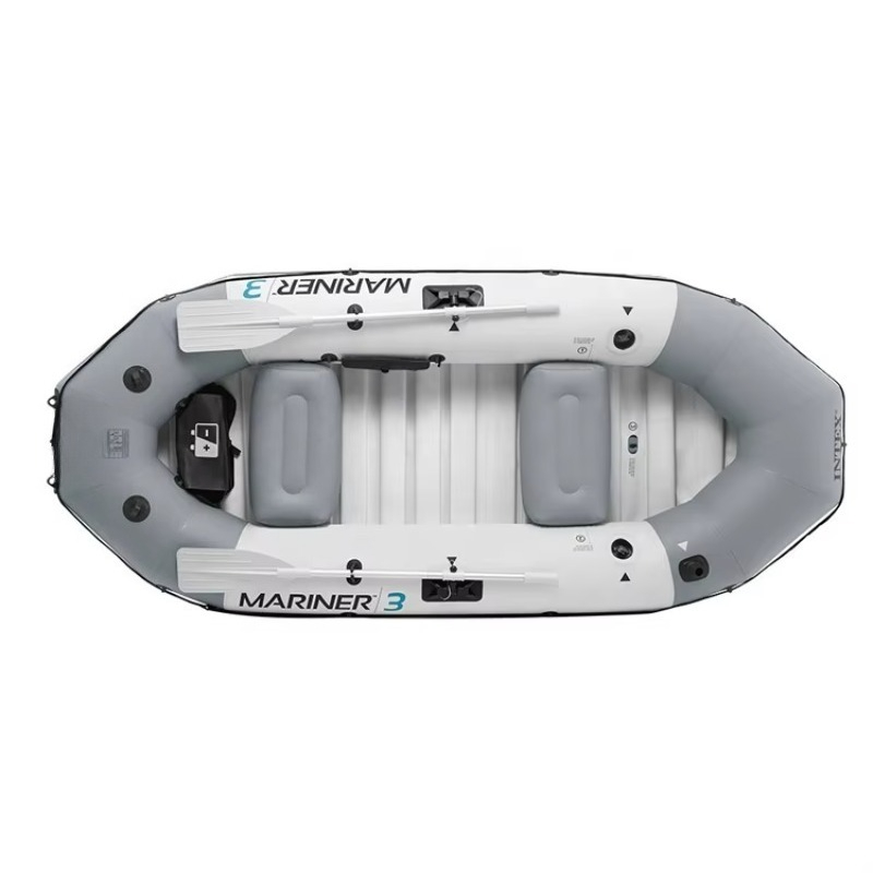 68373 BOAT SET Kayak Gonflable - Fishing Boat Inflatable recension och pris