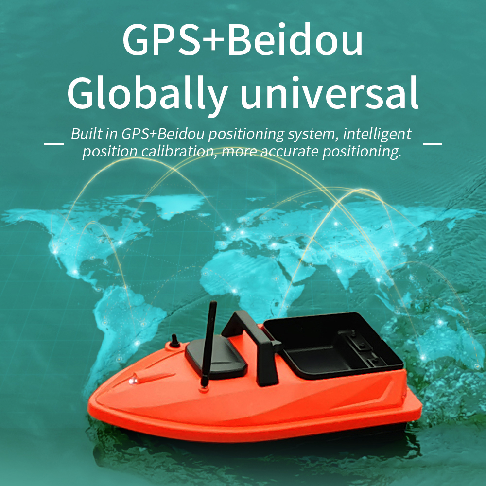 NEW GPS Fishing Bait Boat 1.5k - Fishing Boat Gps recension och pris