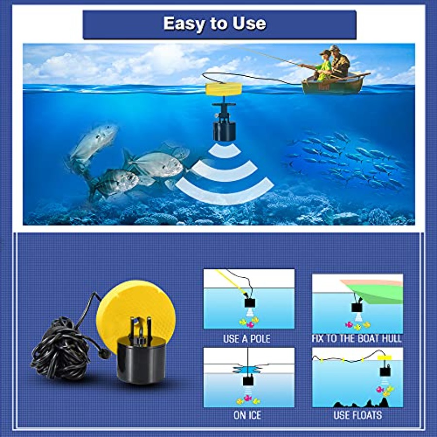 Kayak Portable Fish Depth Find - Fishing Boat Depth Finder recension och pris