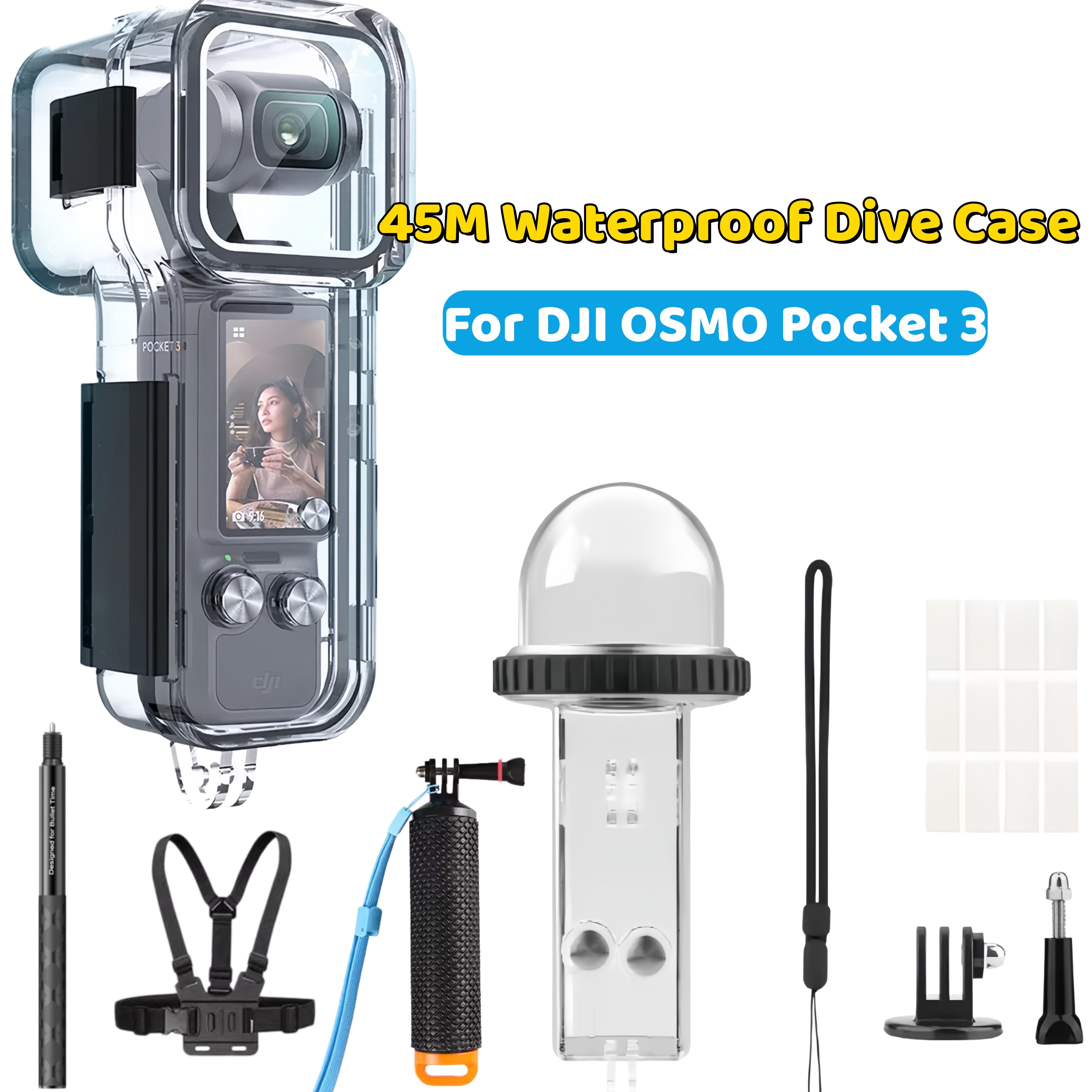 For DJI OSMO Pocket 3 Waterpro - Fishing Boat Cover recension och pris