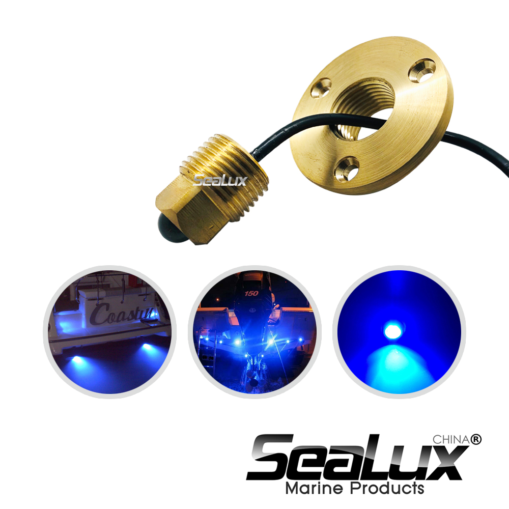 Sealux Brass drain plug LED li - Fishing Boat Navigation Light recension och pris