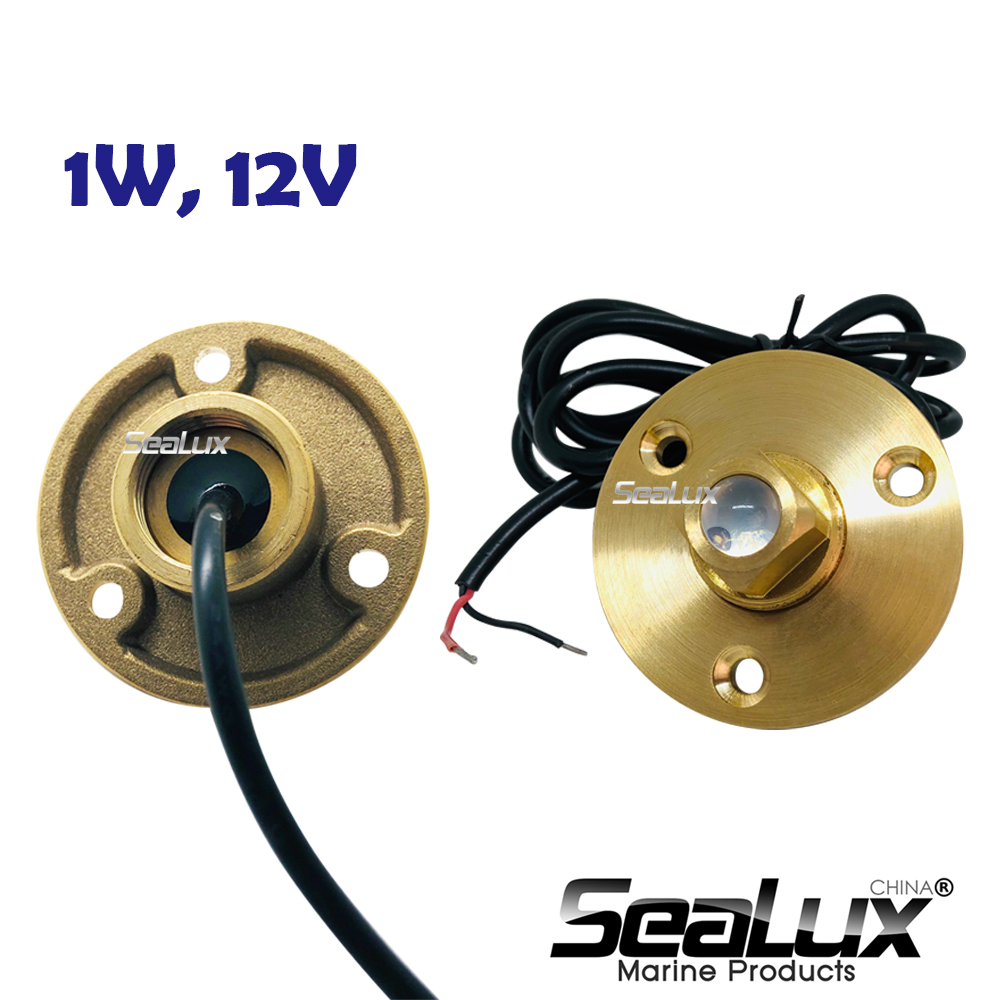 Sealux Brass drain plug LED li - Fishing Boat Navigation Light recension och pris