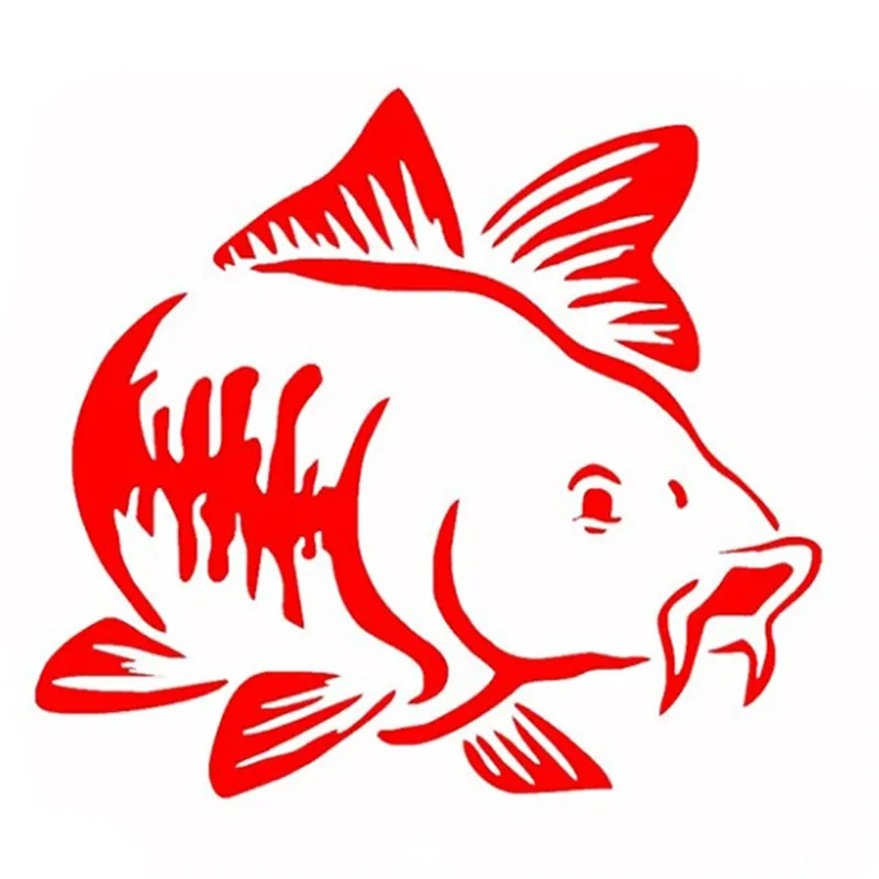 Car Sticker Cartoon Carp Fishi - Fishing Boat Oar recension och pris