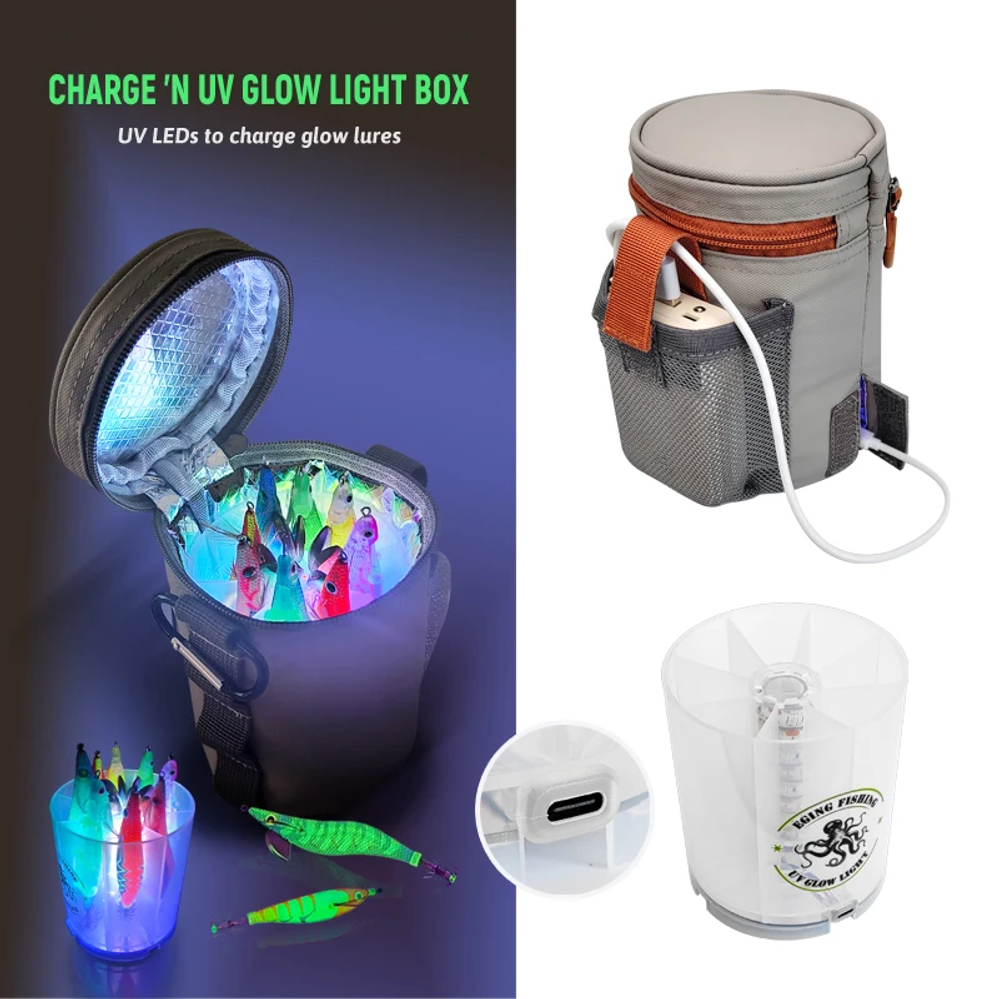 New UV Squid Jig Fill Light LE - Fishing Boat Navigation Light recension och pris