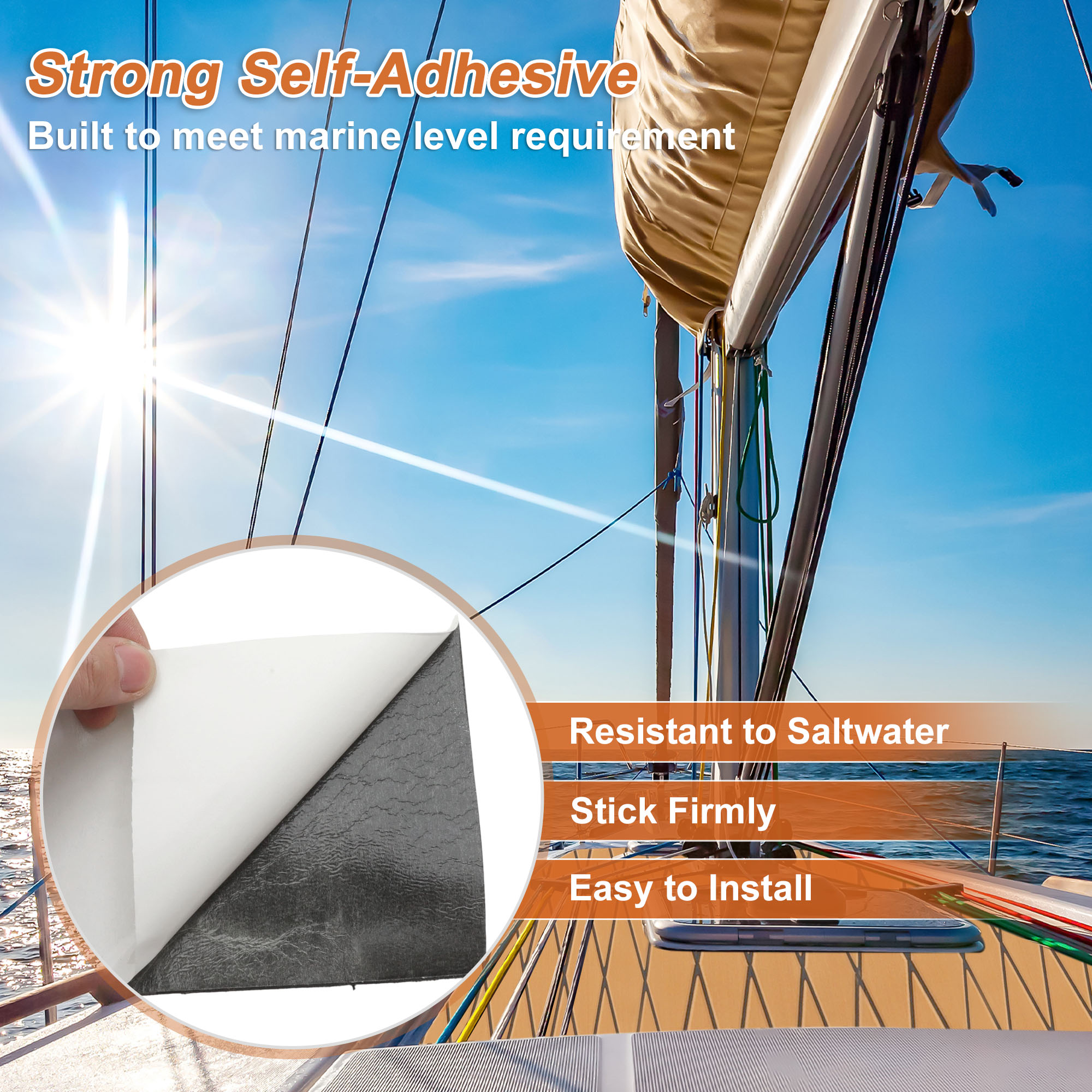 UXCELL 2440X400X6mm Self-Adhes - Fishing Boat Fiberglass recension och pris