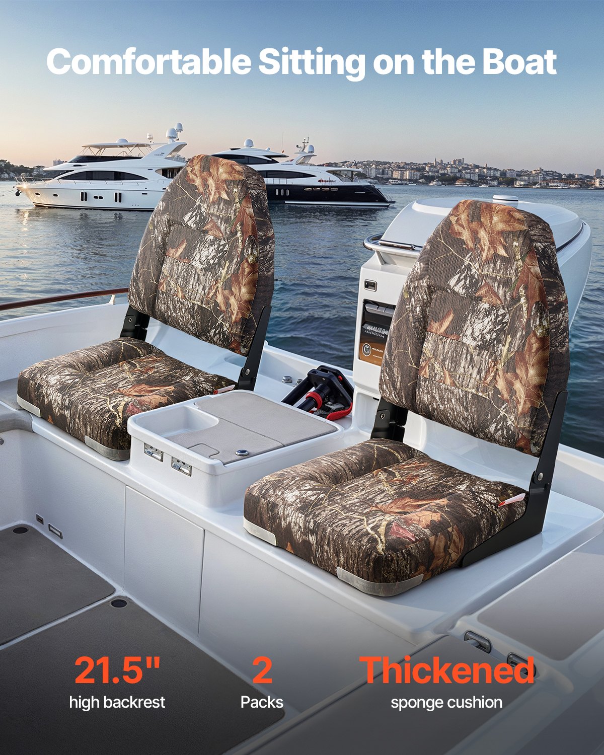 Boat Seat, High Backrest, Fold - Fishing Boat Seat recension och pris