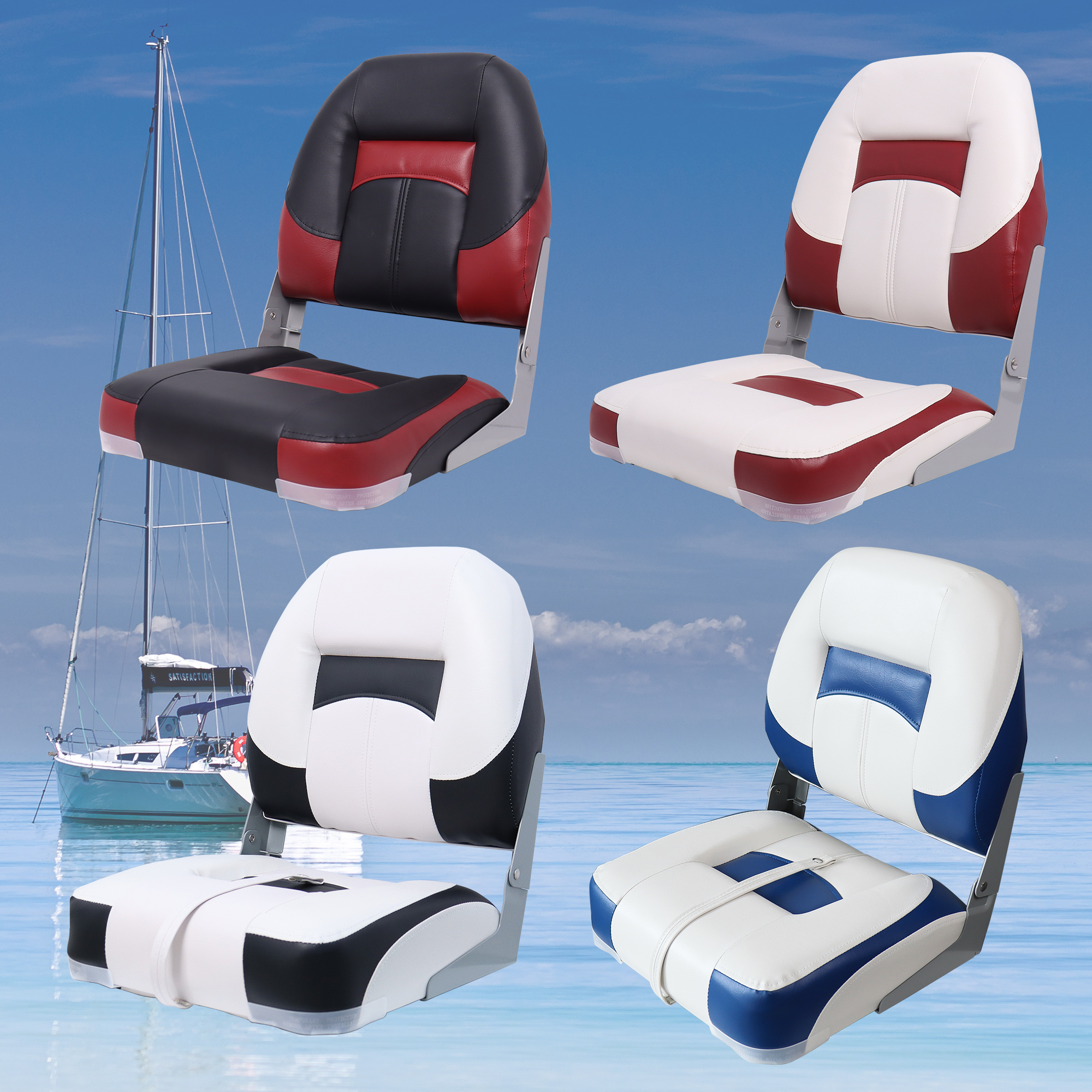 Folding Bass Boat Seats Classi - Fishing Boat Seat recension och pris