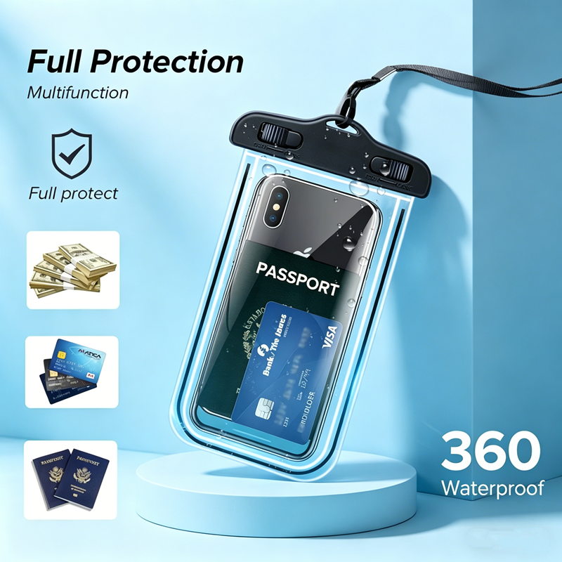 Waterproof Phone Case Swimming - Fishing Boat Cover recension och pris