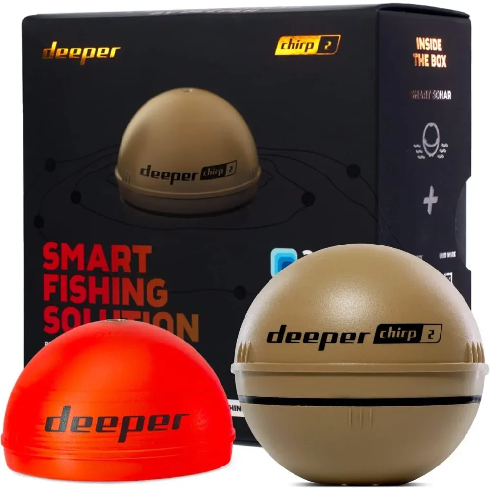 A  Chirp 2 Sonar Fish Finder - - Fishing Boat Depth Finder recension och pris