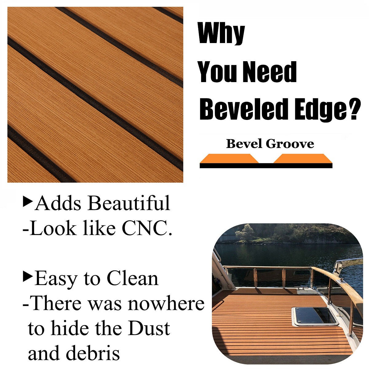 2400X600x6mm Self-Adhesive EVA - Fishing Boat Fiberglass recension och pris