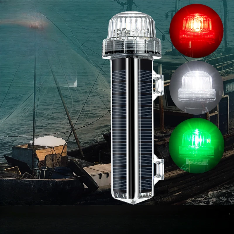 New Solar Ocean Signal Light N - Fishing Boat Trailer recension och pris