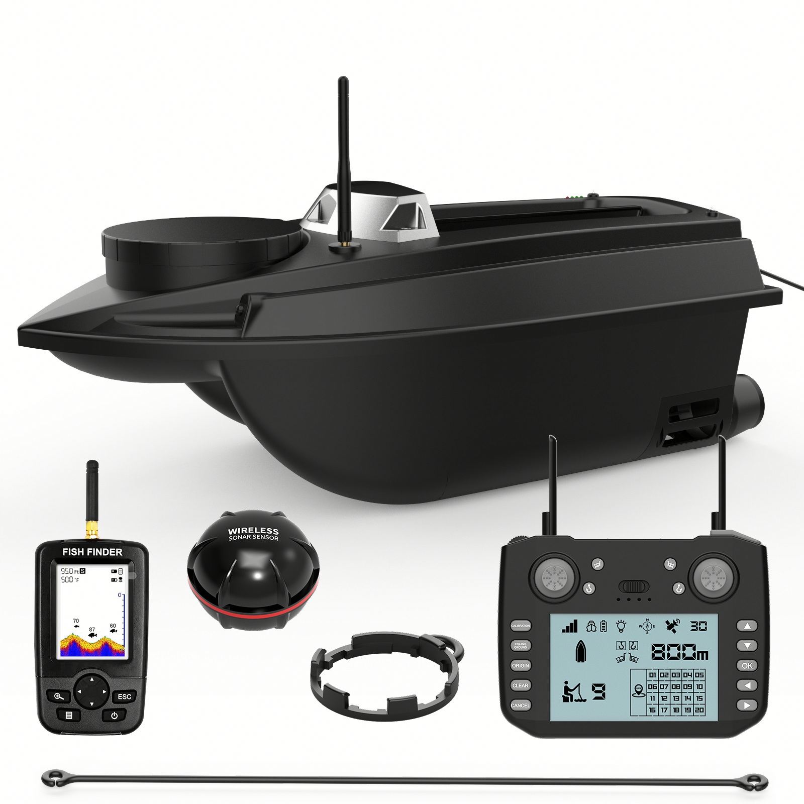 2024 Flytec New V030 RC Fishin - Fishing Boat Gps recension och pris