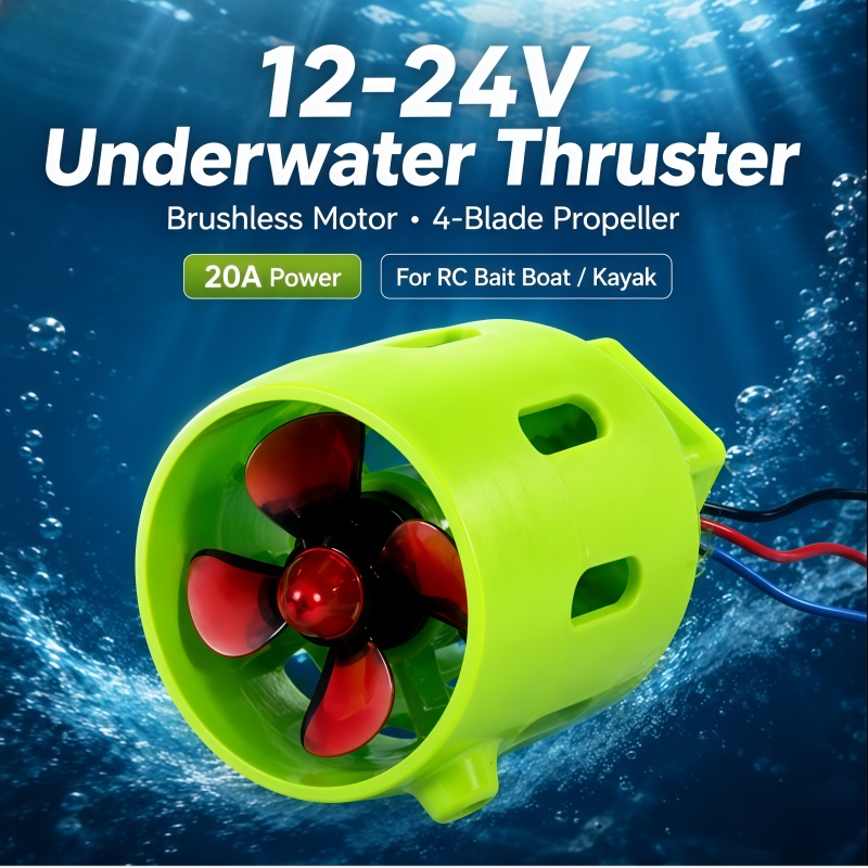 12-24V 20A Brushless Underwate - Fishing Boat Trolling Motor recension och pris