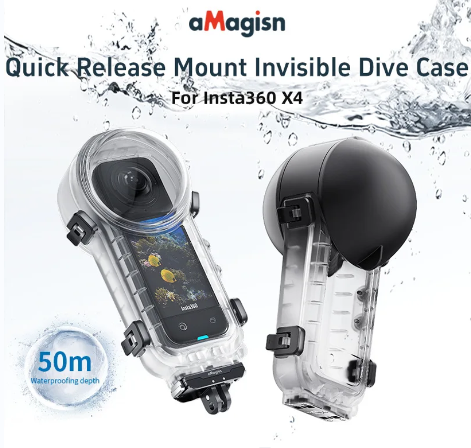 aMagisn For Insta360 X4 50M In - Fishing Boat Cover recension och pris