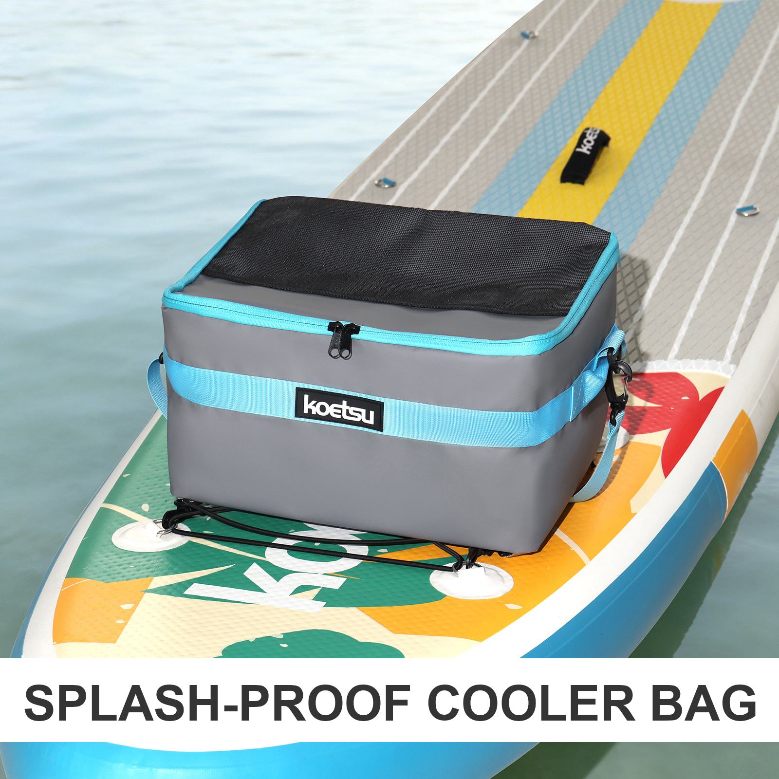 Insulated Paddleboard Cooler w - Fishing Boat Paddle recension och pris