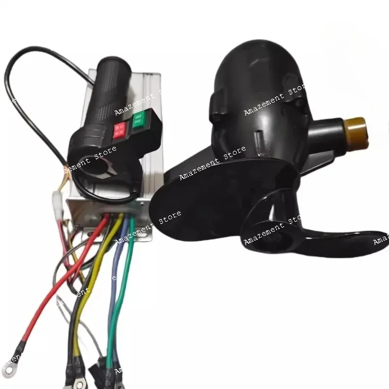 12v-72v 600w 1200w 1600w elect - Fishing Boat Paddle recension och pris