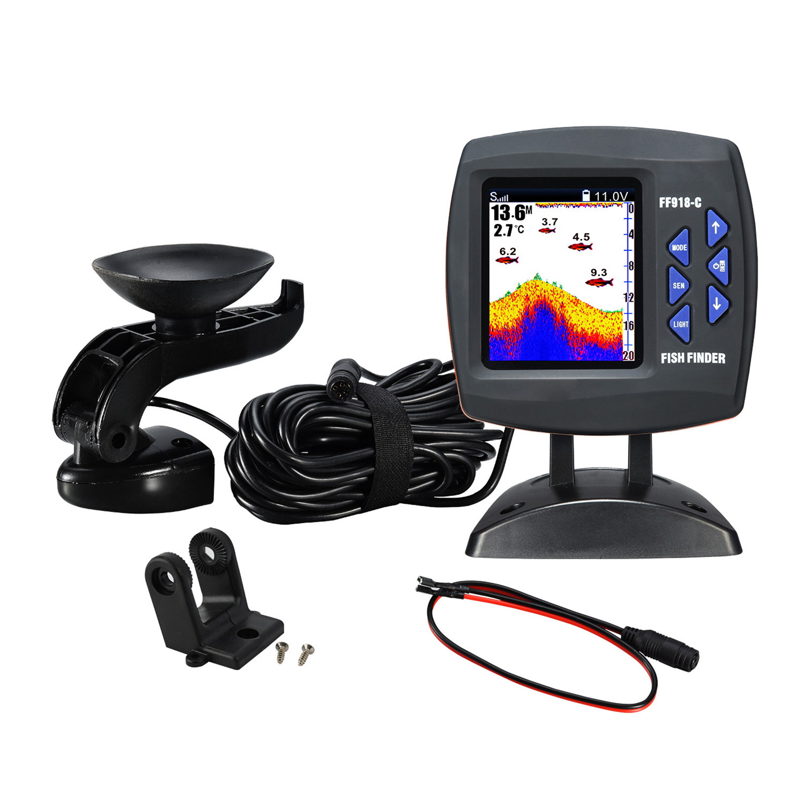 Portable Fish Finder Wireless  - Fishing Boat Depth Finder recension och pris