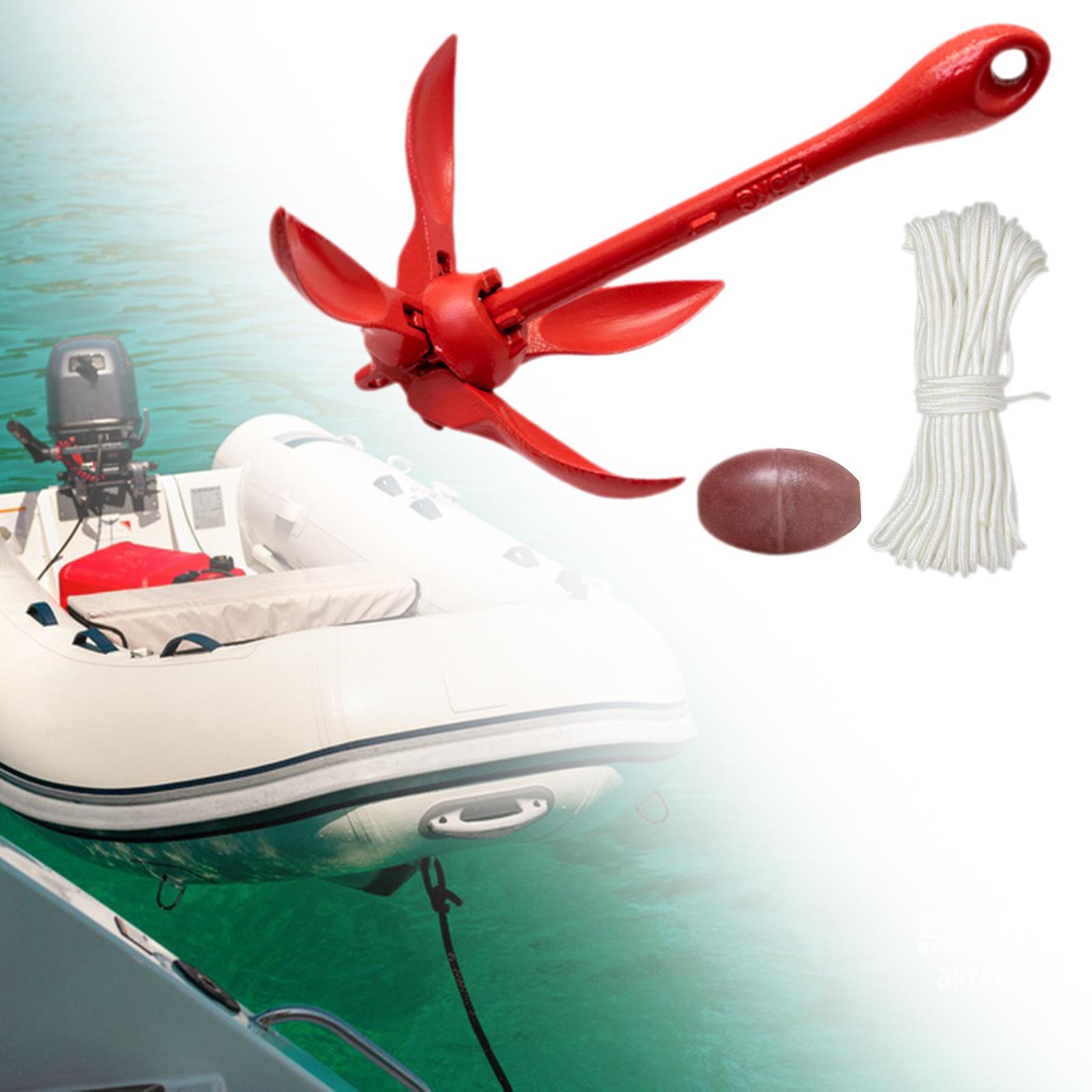 Folding Grapnel Boat Anchor Gr - Fishing Boat Anchor recension och pris