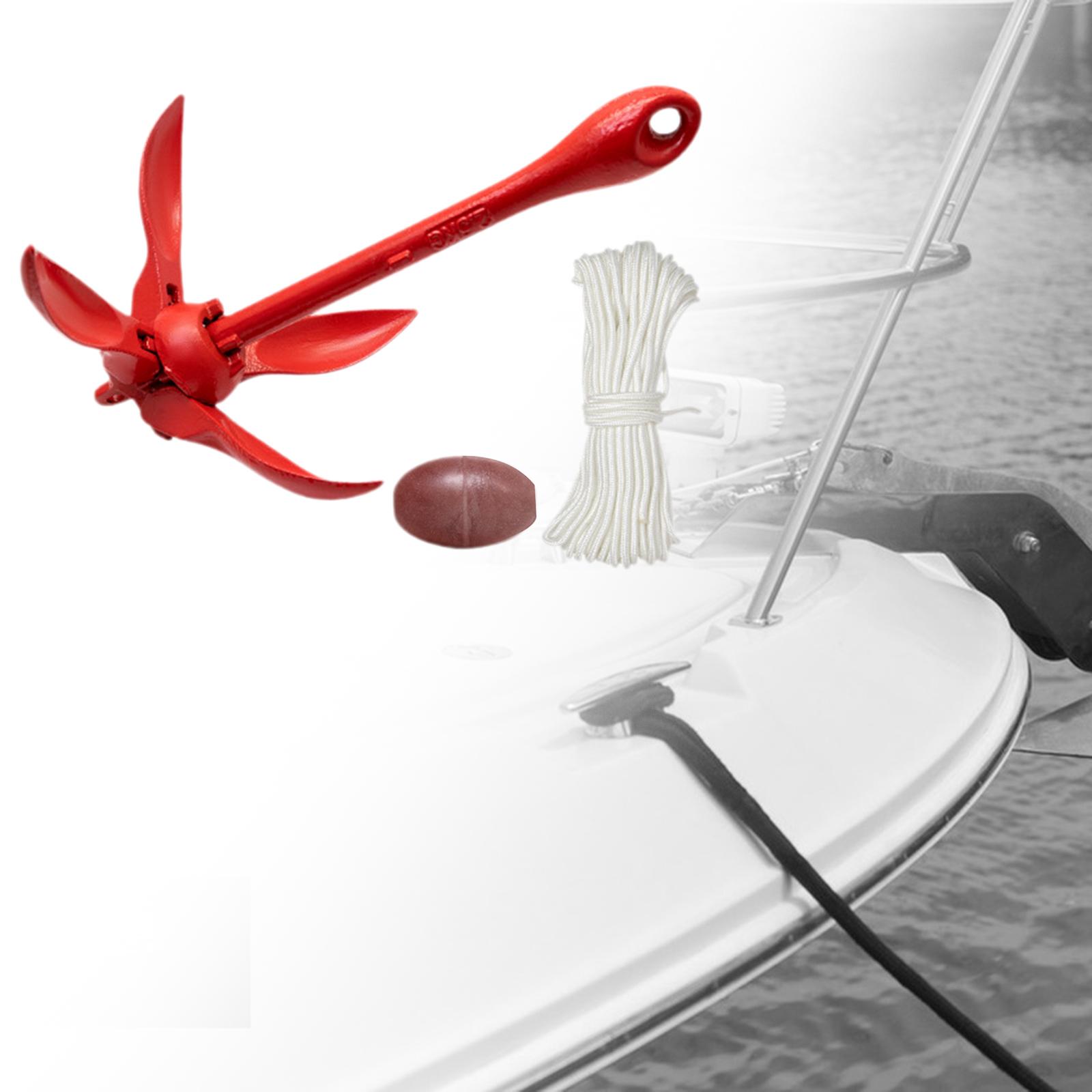 Folding Grapnel Boat Anchor Gr - Fishing Boat Anchor recension och pris