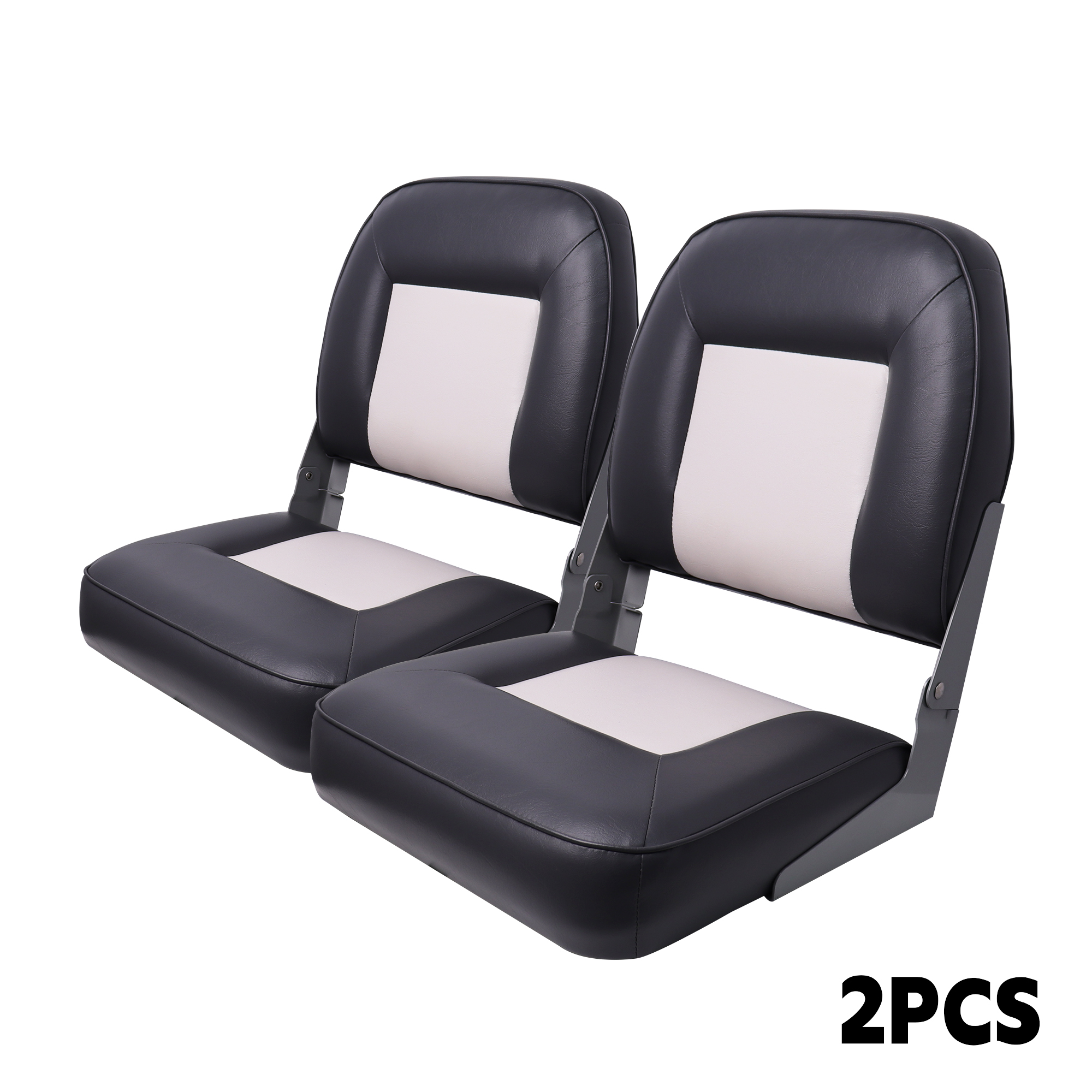 2 pcs Folding Boat Seat White  - Fishing Boat Seat recension och pris