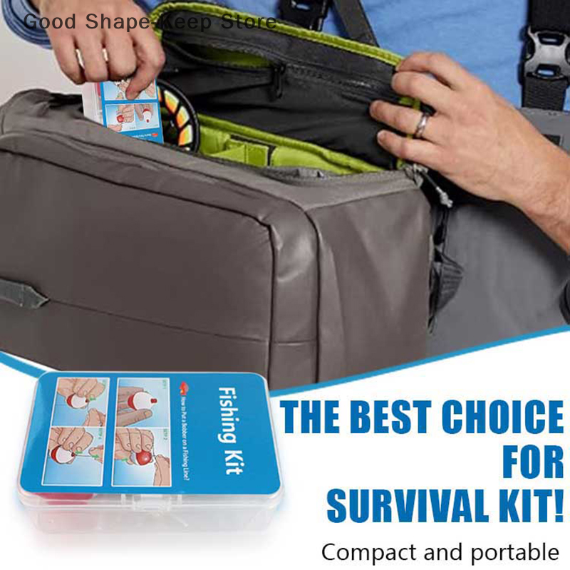 24Pcs Emergency Fishing Kit Po - Fishing Boat Oar recension och pris